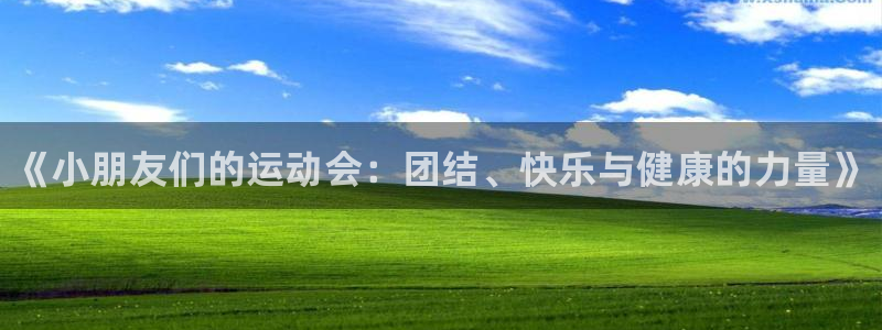 凯发官网下载招商电话是多少号码：《小朋友们的运动会：团结、快