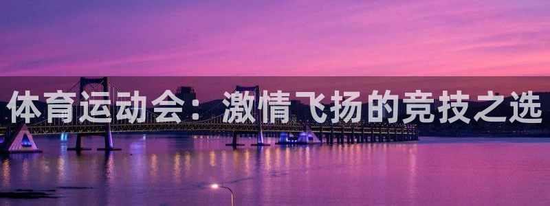 凯发官网下载平台APP：体育运动会：激情飞扬的竞技之选